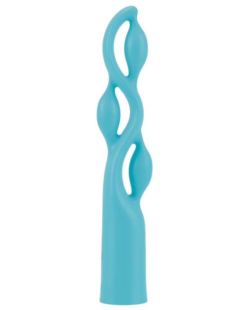 Vibro Fabulous 18 x 4cm Turquoise sextoys et accessoires sur La Boutique du Hard