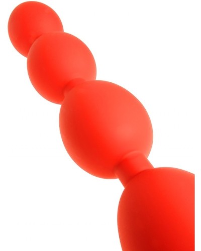 Boules anales Stretch Eggs M 45 x 5 cm Rouges sextoys et accessoires sur La Boutique du Hard