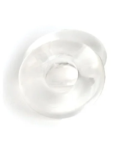 Lot de 2 Cockrings souples Stacker 20 mm Transparents sextoys et accessoires sur La Boutique du Hard