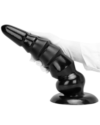 Plug Tower Up M 32 x 9cm Noir sextoys et accessoires sur La Boutique du Hard