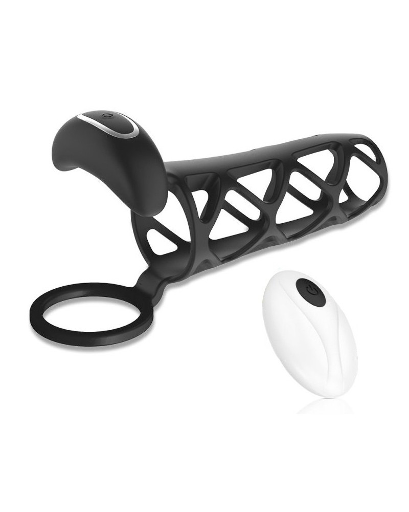 Gaine de Pénis Vibrante Trisily 10.5 x 4cm sextoys et accessoires sur La Boutique du Hard