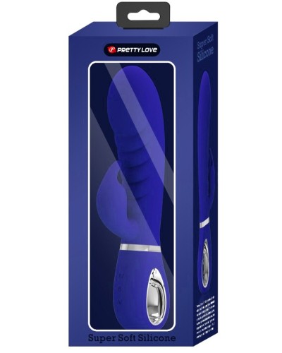 Vibro Rabbit Prescott 12 x 3.9cm Indigo sextoys et accessoires sur La Boutique du Hard