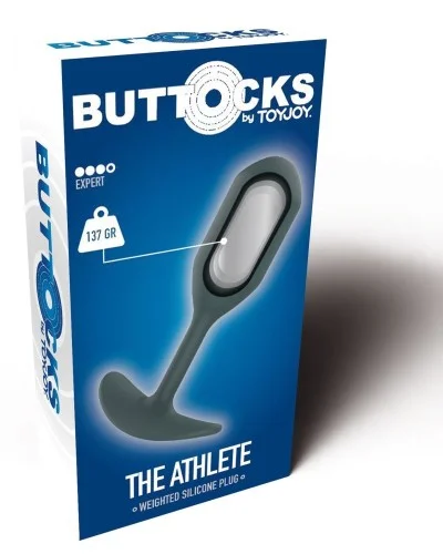 Plug lesté The Athlete 10.5 x 3.4 cm - Poids 137g sextoys et accessoires sur La Boutique du Hard