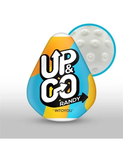 Oeuf de Masturbation Up&Go Randy sextoys et accessoires sur La Boutique du Hard