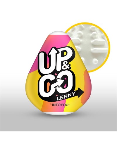 Oeuf de Masturbation Up&Go Lenny sextoys et accessoires sur La Boutique du Hard