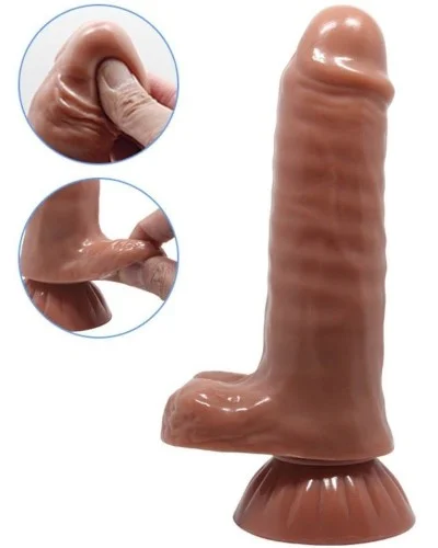 Gode Baron 14 x 4cm Marron sextoys et accessoires sur La Boutique du Hard