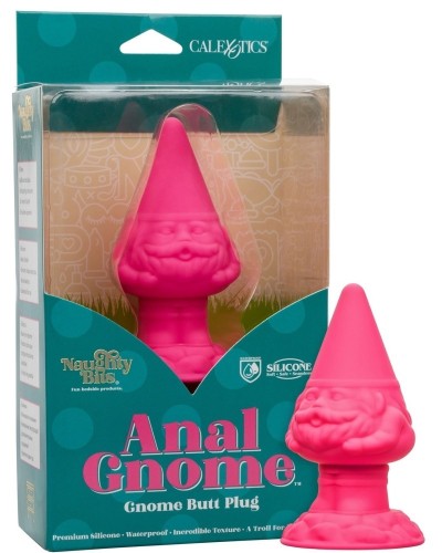 Naughty Bits Anal Gnome Gnome Butt Plug Pink sextoys et accessoires sur La Boutique du Hard