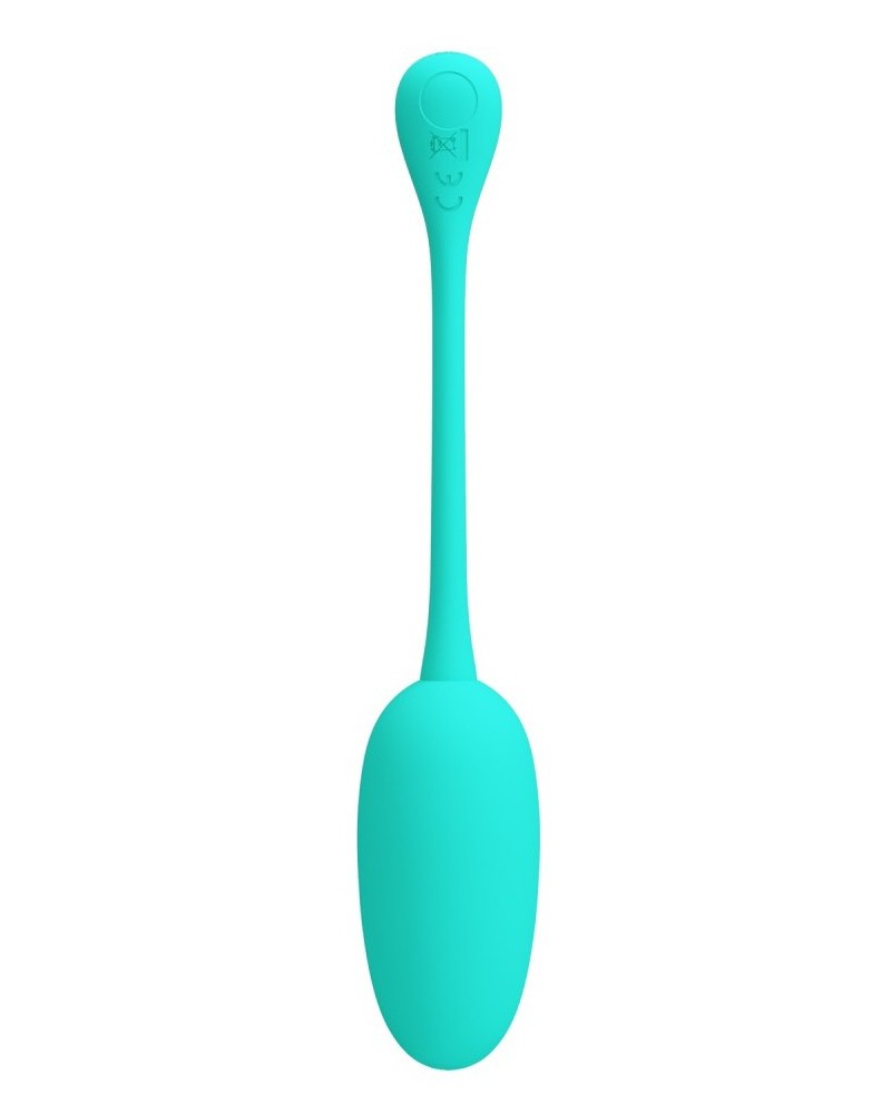 Oeuf Vibrant Knucker 7 x 3.3cm Turquoise sextoys et accessoires sur La Boutique du Hard