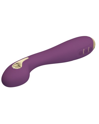 Vibro Point G Électro Connecté Hector 16 x 3.8cm Prune sextoys et accessoires sur La Boutique du Hard