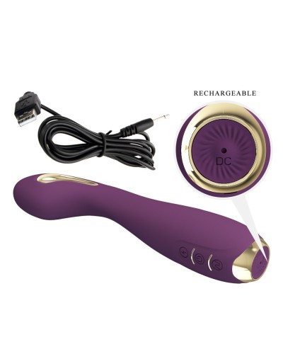 Vibro Point G Électro Connecté Hector 16 x 3.8cm Prune sextoys et accessoires sur La Boutique du Hard