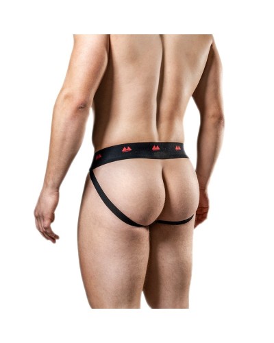 Jockstrap Rev2 Noir Rouge sextoys et accessoires sur La Boutique du Hard