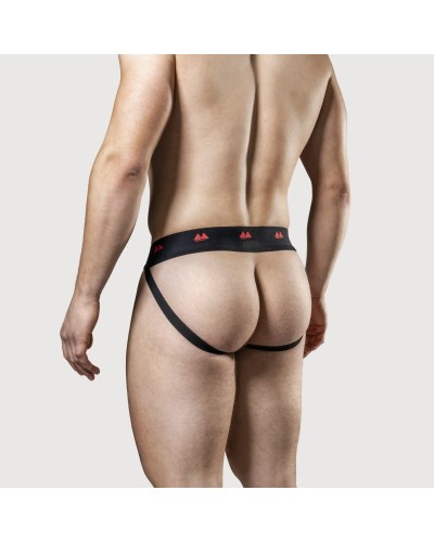 Jockstrap Rev2 Noir Rouge sextoys et accessoires sur La Boutique du Hard