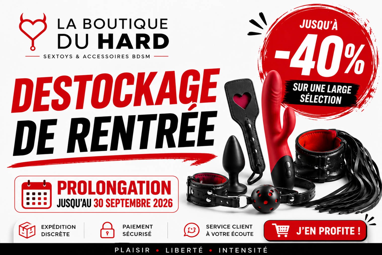 Destockage rentrée 2026